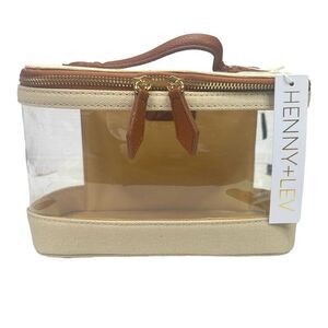 Henny + Lev The Max Makeup Trunk Vegan Cosmetics Case - 9.5” x 5.5” x 4.5”